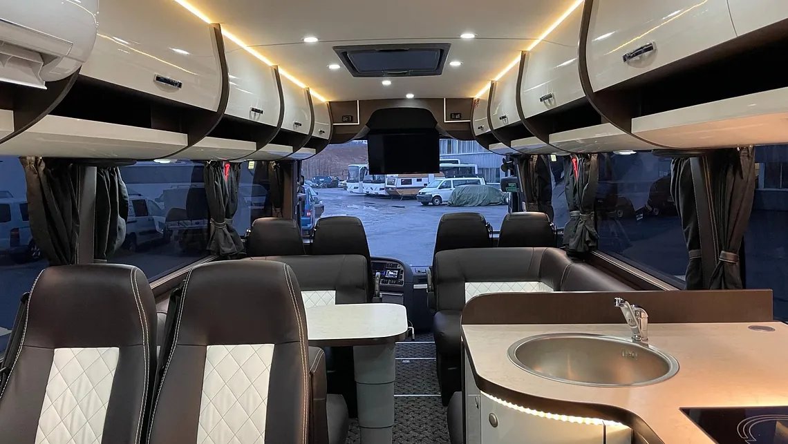 2008 Volvo 9700HD, Campingbuss. «Årets buss» 2020!