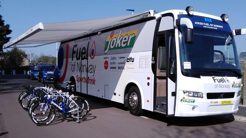 Ny lagbuss til Team Joker Fuel of Norway